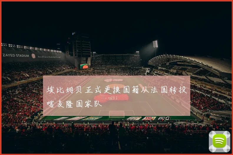 埃比姆贝正式更换国籍从法国转投喀麦隆国家队